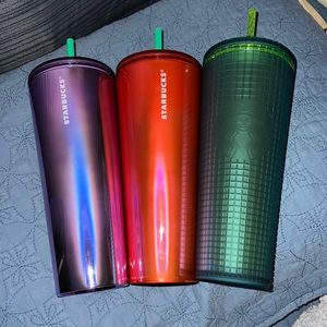 3 for 1 Used Starbucks Tumbler